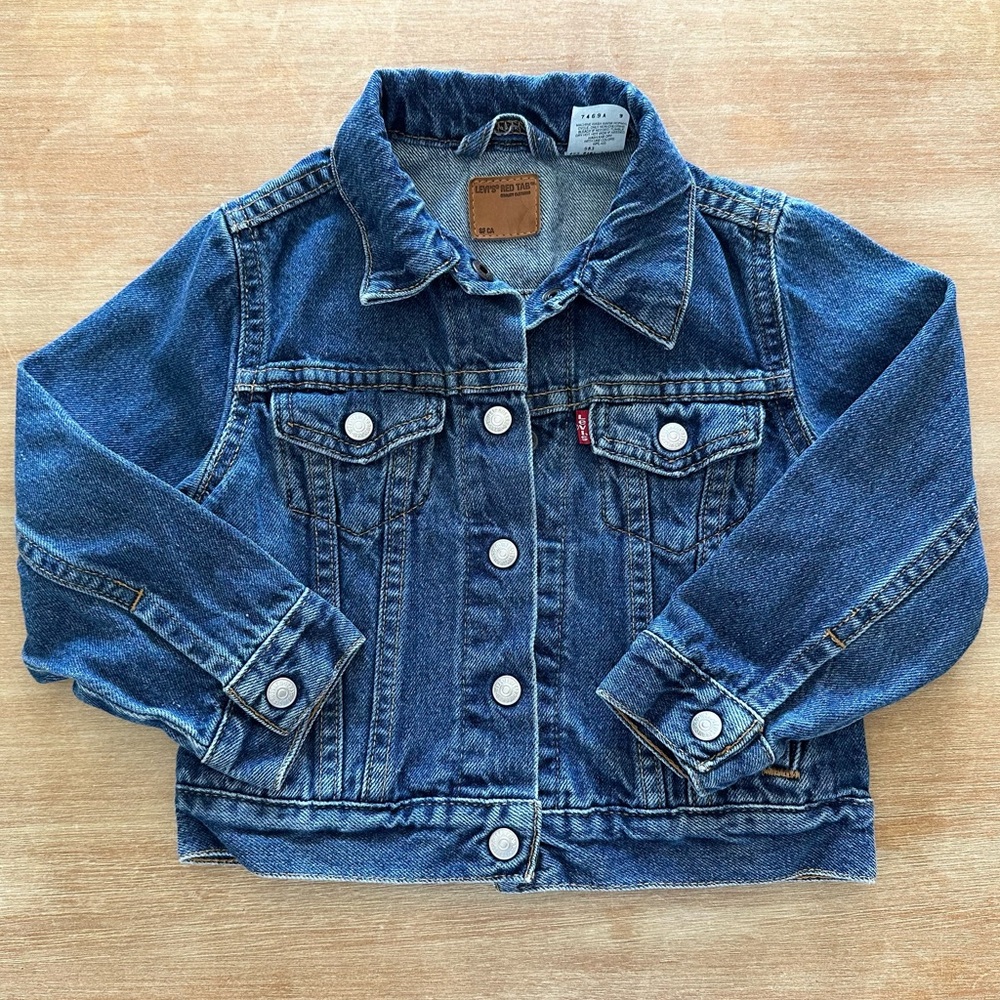 Vintage 2001 Levi's Kids Blue Denim Jacket (boys)